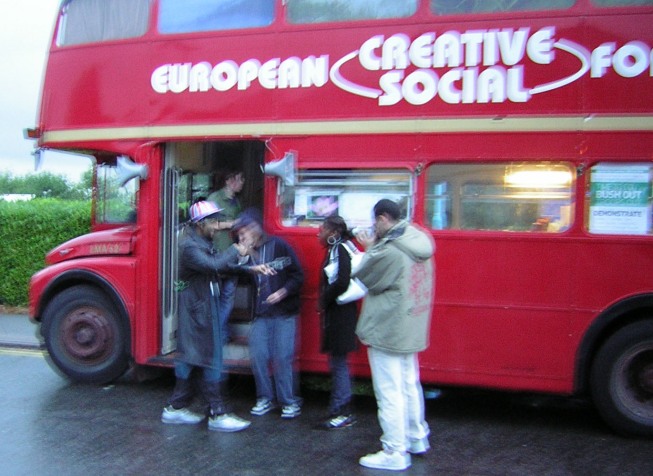 ESF London Creative Bus